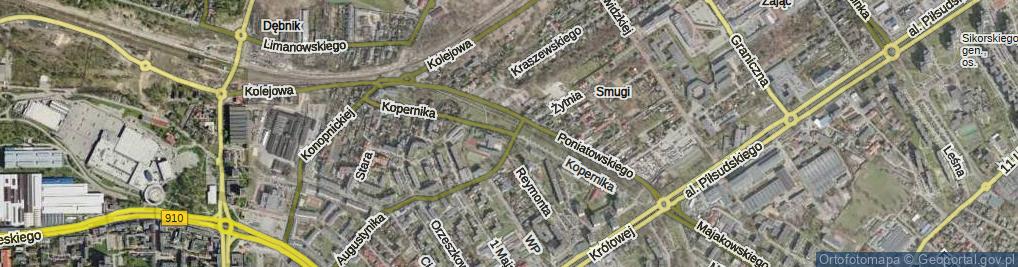 Zdjęcie satelitarne Kopernika Mikołaja ul.